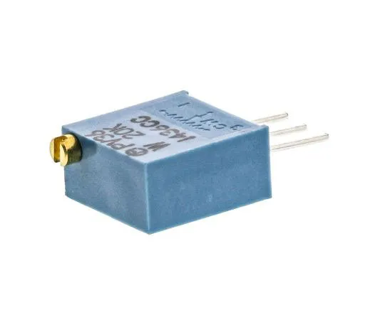 63-7955-48　20kΩ Through Hole Trimmer Potentiometer 0.5W Top Adjust Bourns PV36 Series　PV36W203C01B00