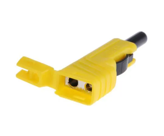 63-7979-66　Yellow Male Banana Plug Screw 30 V ac, 60 V dc　932153103