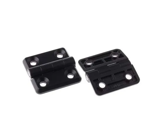 63-7759-24　Southco Black Powder Coated Zinc Concealed Hinge Screw, 50mm x 50mm x 11mm　EH-6A-5V5-50