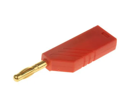 63-7979-77　Red Male Banana Plug Screw 30 V ac, 60 V dc　934100701