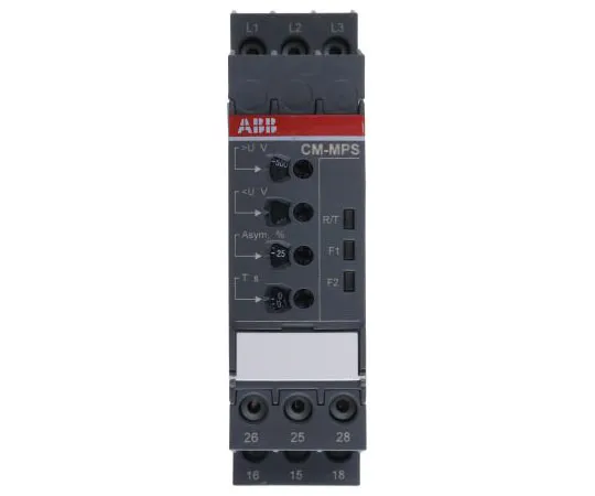 63-7965-77　ABB Phase, Voltage Monitoring Relay With DPDT Contacts, 300 → 500 V ac, 3 Phase　1SVR740884R3300  CM-MPS.41P