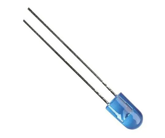 63-8019-05　3.2 V Blue LED 5mm Through Hole, Broadcom HLMP-AB65-TW0DD　HLMP-AB65-TW0DD