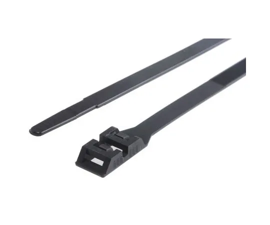 63-8047-06　RS PRO Black Nylon Double Locking Cable Tie Cable Tie, 265mm x 9 mm　865-9635
