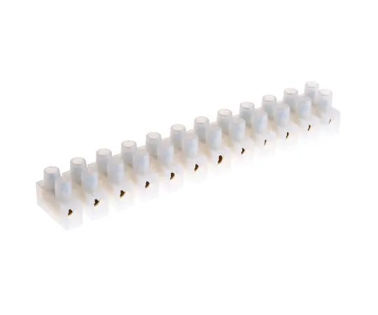 63-8018-07　RS Non-F***d Terminal Block, 12 Way/Pole, Screw Down Terminals, 10 AWG Screw Down, Polyamide, 380 V　813-3123