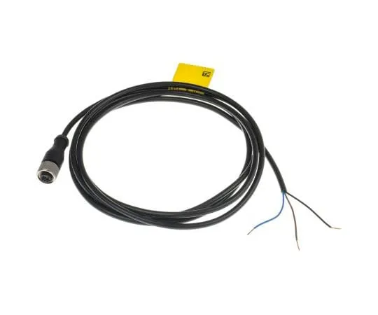 63-8053-02　RS PRO Straight M12 to Unterminated Cable assembly, 3 Core 2m Cable　877-1056