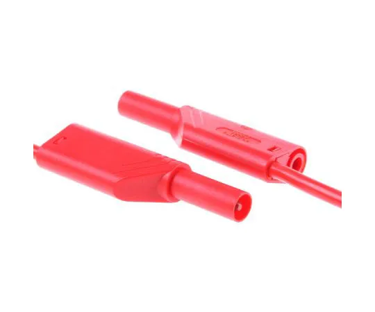 63-7979-72　Hirschmann Test & Measurement Test lead, 32A, 1000V ac/dc, Red, 2m Lead Length　934089101