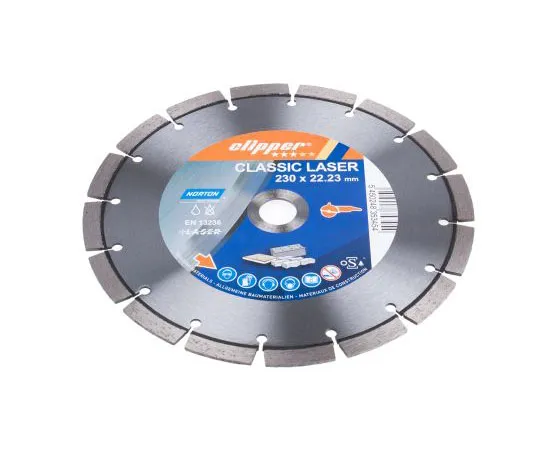 63-7992-24　Norton Classic Diamond Cutting Disc, 230mm Diameter　70184626838
