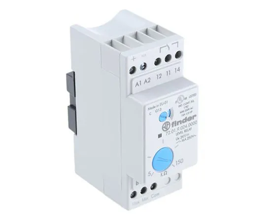 63-7966-21　Finder 72 Series Level Monitoring Relay With SPDT Contacts, 24 V dc, 1 Phase　72.01.9.024.0000