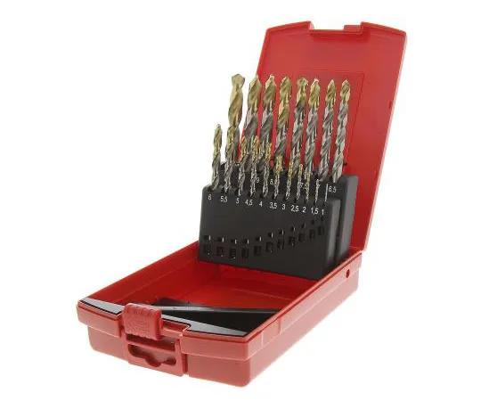 63-7992-49　Dormer 19 piece HSS-TiN Jobber Drill Set 1mm to 10mm　A095201