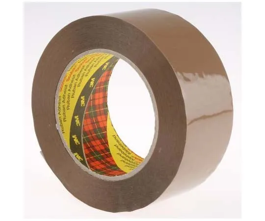 63-7766-38　3M 313 Brown Packing Tape 100m x 50mm　313