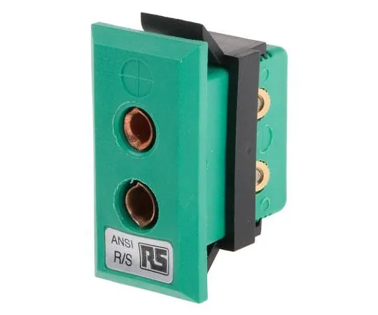 63-7954-82　RS PRO ANSI Standard Panel Mount Socket Connector for *** with Type R/S Thermocouple Type R/S, Standard　769-1394
