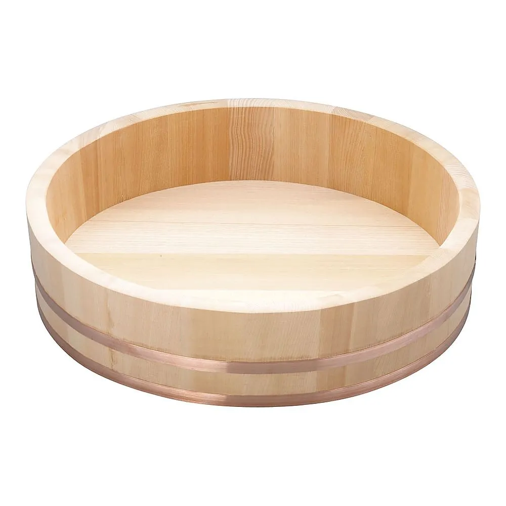 62-6471-87　Wooden copper hoop (Spanish mackerel) 48 cm