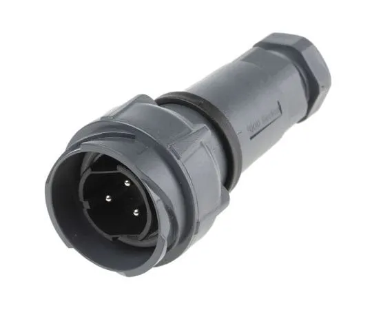 63-8008-65　Bulgin Buccaneer 7000 Series In-line Connector, 3 contacts Plug　PXP7011/03P/ST/1315