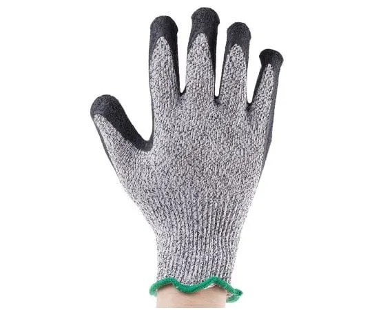 63-8048-12　RS PRO Latex-Coated Cut Resistant Gloves, size 8, Black　869-1610