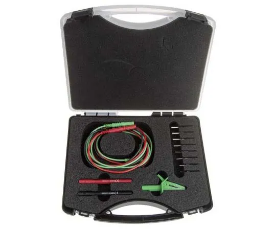63-7770-17　RS PROMultimeter Test Lead Multi Pin Connector Test Kit, CAT II 1000 V　731-5286