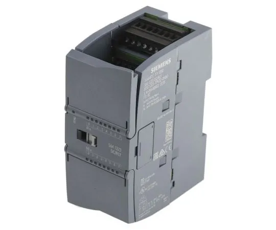 63-7981-49　Siemens SM 1223 PLC I/O Module 8 Inputs, 8 Outputs 2 A 24 V dc, 100 x 45 x 75 mm　6ES7223-1PH32-0XB0