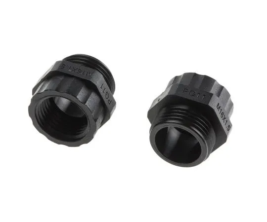 63-8022-74　RS PRO PG11 → M16 Cable Gland Adaptor, Nylon 66　817-8889