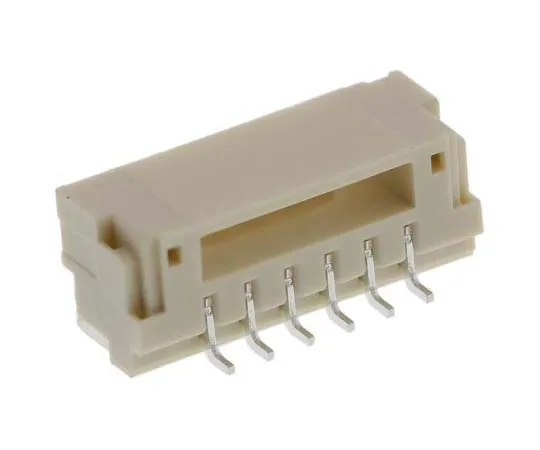 63-7801-50　JST GH, 6 Way, Right Angle PCB Header　SM06B-GHS-TB(LF)(SN)