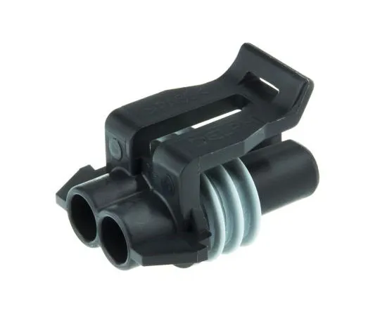 63-8001-34　Delphi Metri-Pack 150 Series, 1 Row 2 Way Cable Mount Socket Connector, with Crimp Termination Method　12052641