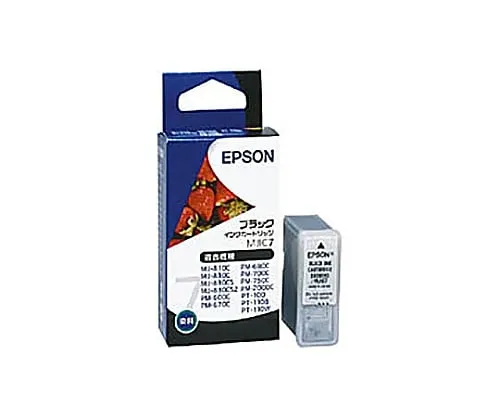 61-0513-74　［Discontinued］Epson Genuine Ink Cartridge (Black)　MJIC7