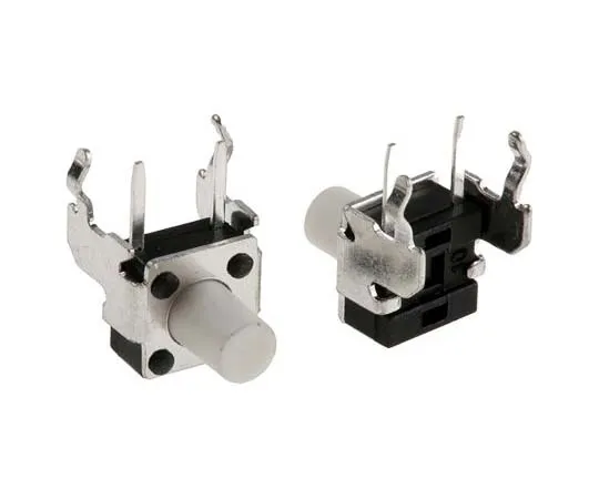 63-7751-14　White Button Tactile Switch, Single Pole Single Throw (SPST) 50 mA @ 24 V dc 4.24mm　1-1825027-7