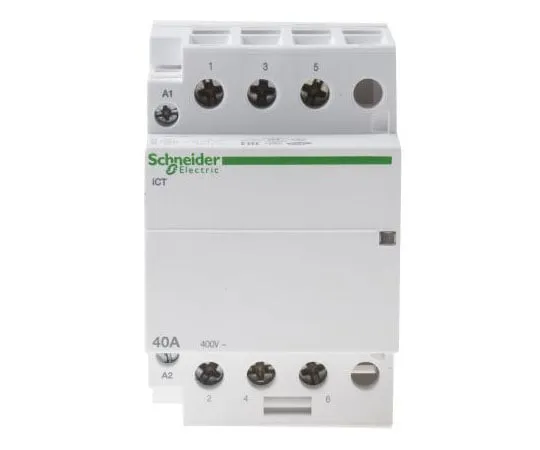 63-7988-94　Schneider Electric 3 Pole Contactor, 40 A, 230 V ac Coil, Acti 9, 3NO　A9C20843