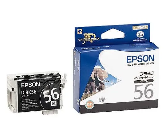 61-0512-10　［Discontinued］Epson Genuine Ink Cartridge (Black)　ICBK56