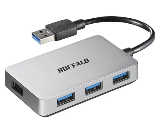 62-4121-10　［Discontinued］USB3.0 Bus Power 4 Port Hub Silver　BSH4U100U3SV