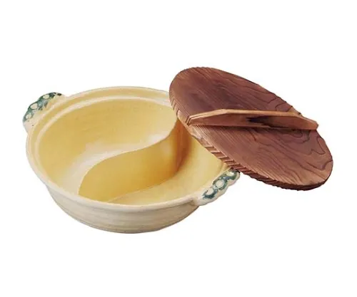 61-7983-74　［Discontinued］Aluminum Electromagnetic Source Flat Pot (Shinkoraku) 27 cm　1665100