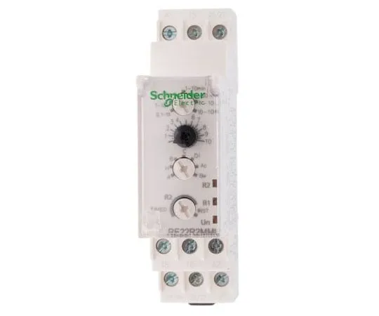 63-8050-08　Schneider Electric Multi Function Multi Function Timer Relay, Screw, 0.1 s → 100 h, DPDT, 4 Contacts, DPCO, 24　RE22R2MMU