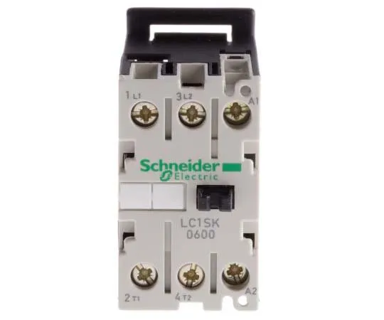 63-7792-24　Schneider Electric 2 Pole Contactor, 6 A, 24 V ac Coil, TeSys SK, 2NO　LC1SK0600B7