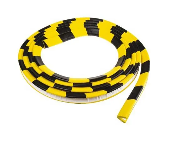 63-7763-19　RS PRO Black/Yellow Rubber 5m x 30mm Corner & Edging Tape　724-9782