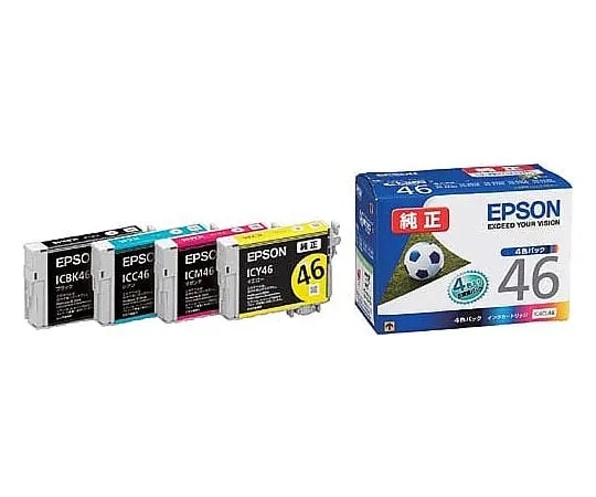 61-0511-58　［Discontinued］Epson Genuine Ink Cartridge Color (4 Colors Pack)　IC4CL46