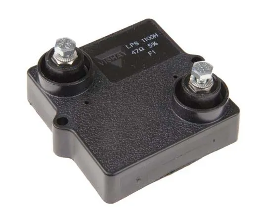 63-7807-89　Vishay LPS1100 Series ceramic, Planar SMD Screw Termination Thick Film Panel Mount Resistor, 47Ω ±5% 1.1kW　LPS1100H47R0JB