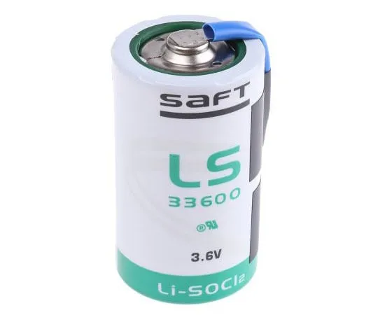 63-7967-58　Saft 3.6V Lithium Thionyl Chloride D Battery　LS33600CNR