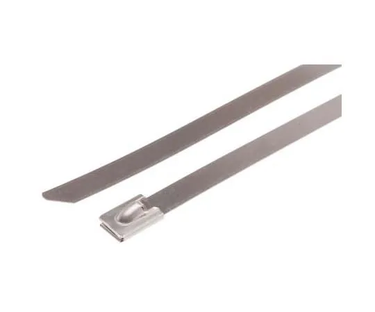 63-7790-20　RS Metallic 316 Stainless Steel Roller Ball Cable Tie, 680mm x 7.9 mm　743-6166