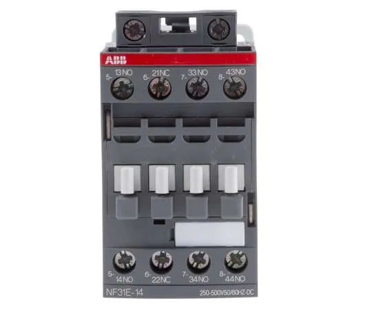 63-7819-88　ABB 4 Pole Contactor, 6 A, 230 V ac/dc Coil, AF Range, 3NO/1NC　1SBH137001R1431  NF31E-14