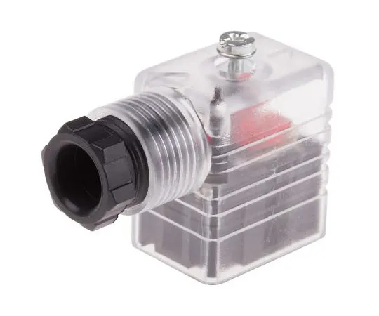 63-8014-83　RS PRO 2P+E DIN 43650 B, Female Solenoid Valve Connector, 48 V dc Voltage　811-8200
