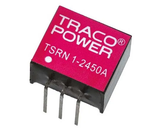 63-7805-34　TRACOPOWER Switching Regulator, 4.6 → 31 V dc, 6.5 → 42 V dc Input, -5 V dc, 5 V dc Output, 1 A, 400 mA　TSRN 1-2450A