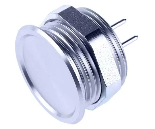 63-7779-49　Natural Through Hole Piezo Switch, , IP67, IP69K, 100 mA, Single Pole Single Throw (SPST), -40 → +85°C　1241.3008