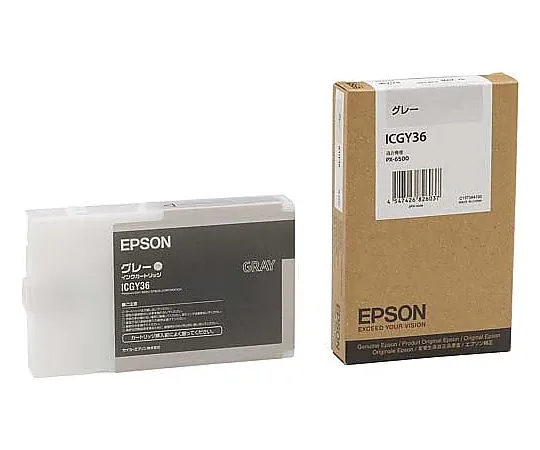 61-0512-63　［Discontinued］Epson Genuine Ink Cartridge Gray　ICGY36A