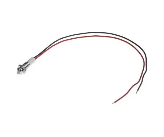 63-7760-60　RS PRO Green, Red Indicator, 12 V dc, 6mm Mounting Hole Size, Lead Wires Termination, IP67　722-7798