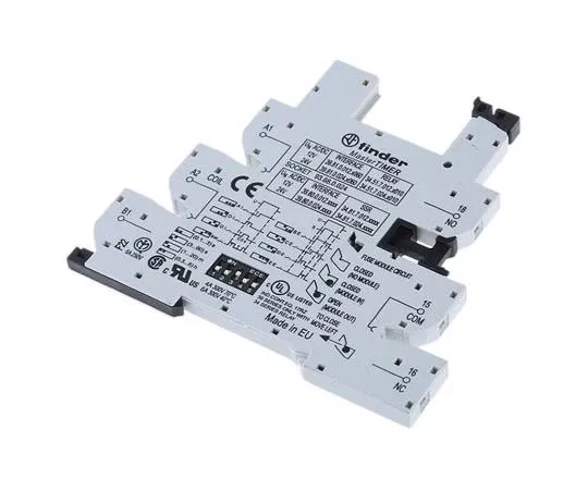 63-7810-34　Finder Relay Socket, 24V for *** with 34 Series　93.68.0.024