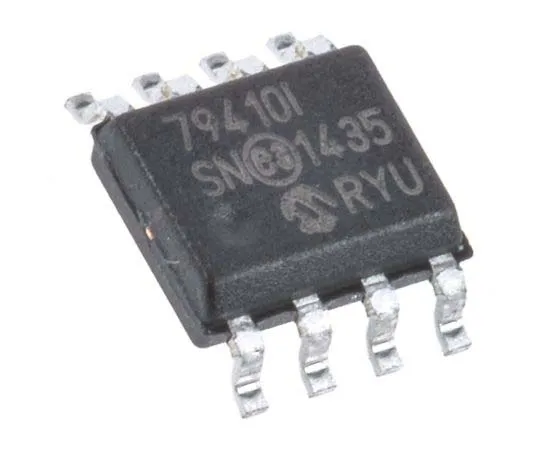 63-7765-14　Microchip MCP79410-I/SN, Real Time Clock (RTC), 64B RAM Serial-I2C, 8-Pin SOIC　MCP79410-I/SN