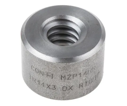63-8046-04　RS PRO Round Nut For Lead Screw, Dia. 14mm　862-5382