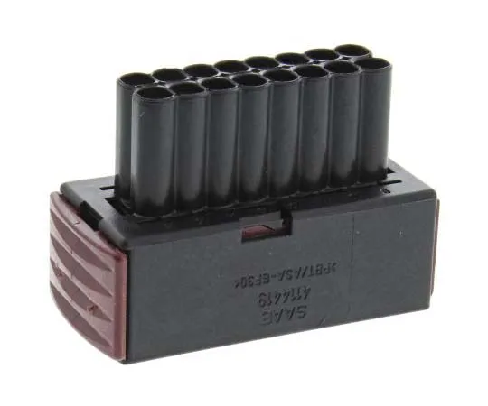 63-7769-83　TE Connectivity Junior Power Timer Series, 2 Row 16 Way Cable Mount Socket Housing　1-963217-1