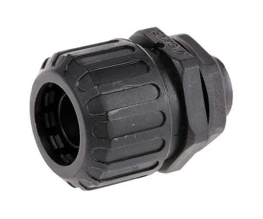 63-7770-08　Adaptaflex Straight Cable Conduit Fitting, Nylon 66 Black 16mm nominal size IP65 M16　7TCA296060R0105  XF16/M16/D