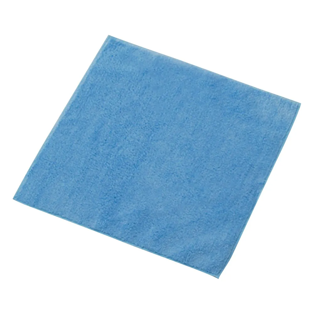 1-6238-01　Microfiber Cloth Blue 300 x 300mm 10 Pieces　-
