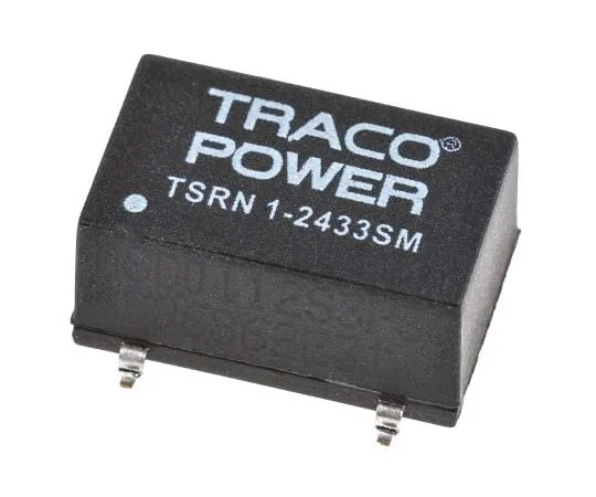 63-7805-37　TRACOPOWER Switching Regulator, 4.6 → 32 V dc, 4.6 → 42 V dc Input, ±3.3V dc Output, 1 A, 600 mA　TSRN 1-2433SM
