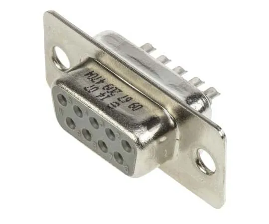 63-7785-77　Harting Panel Mount, 9 Pin D-sub Connector Socket, Shell Size E　9672094704